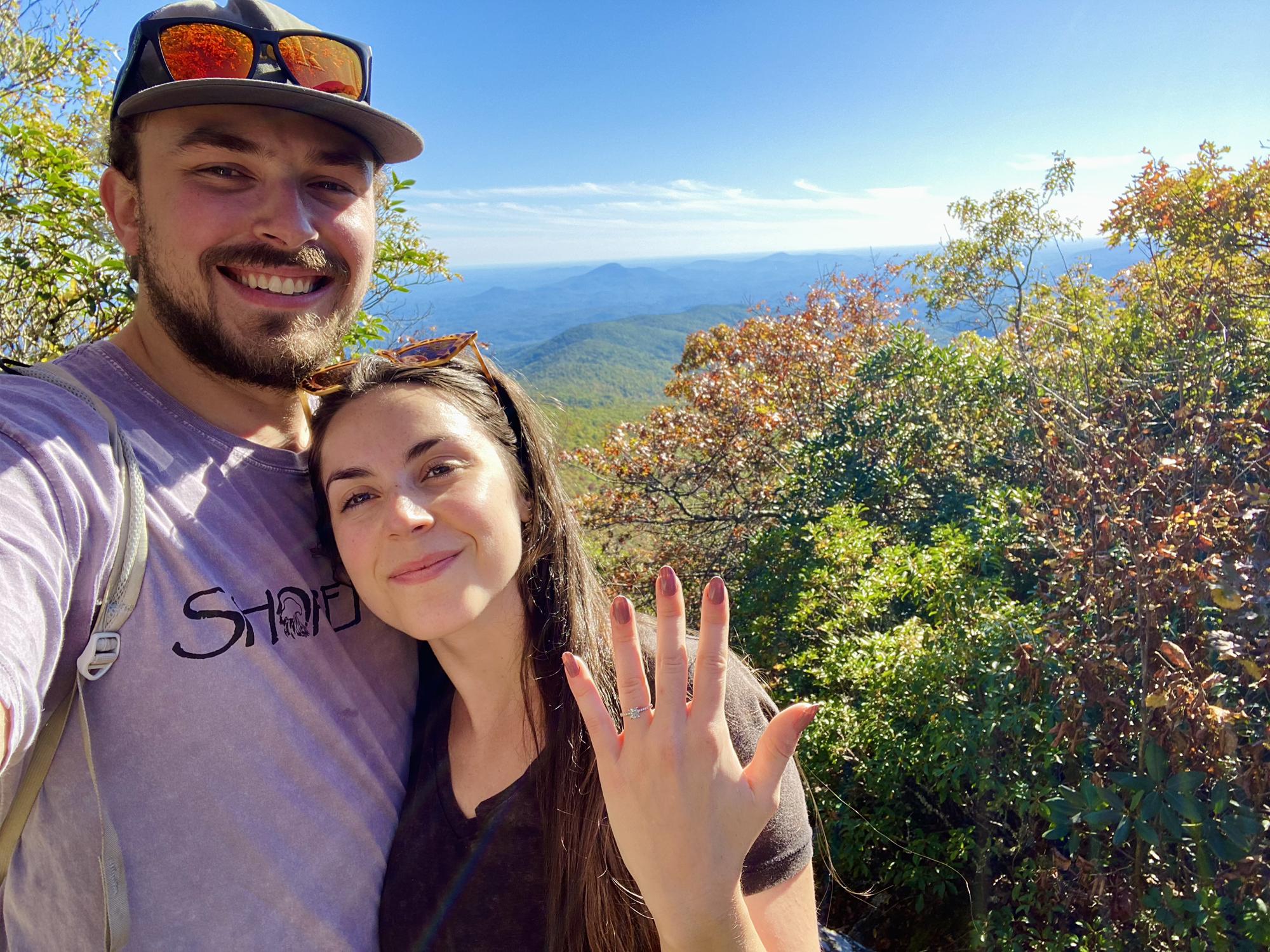 Celebratory engagement hike 2021