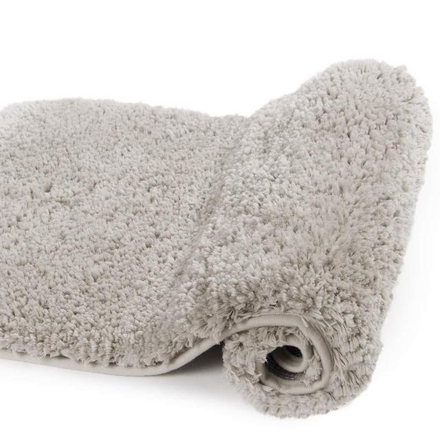 Walensee Bathroom Rug Non Slip Bath Mat for Bathroom (16 x 24, Light Tan) Water Absorbent Soft Microfiber Shaggy Bathroom Mat Machine Washable Bath Rug for Bathroom Thick Plush Rugs for Shower