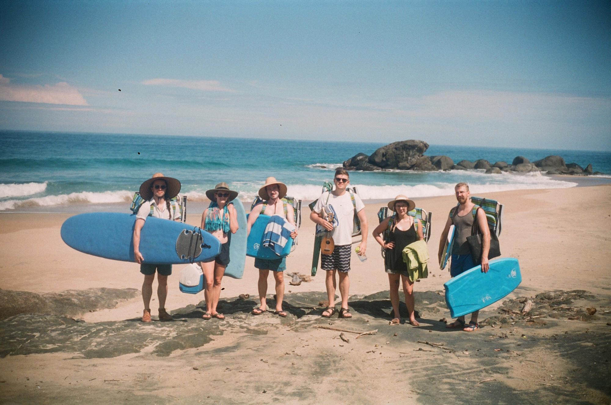 With our friends Ben, Brennan, Ali & Ryan. Sayulita, Mexico