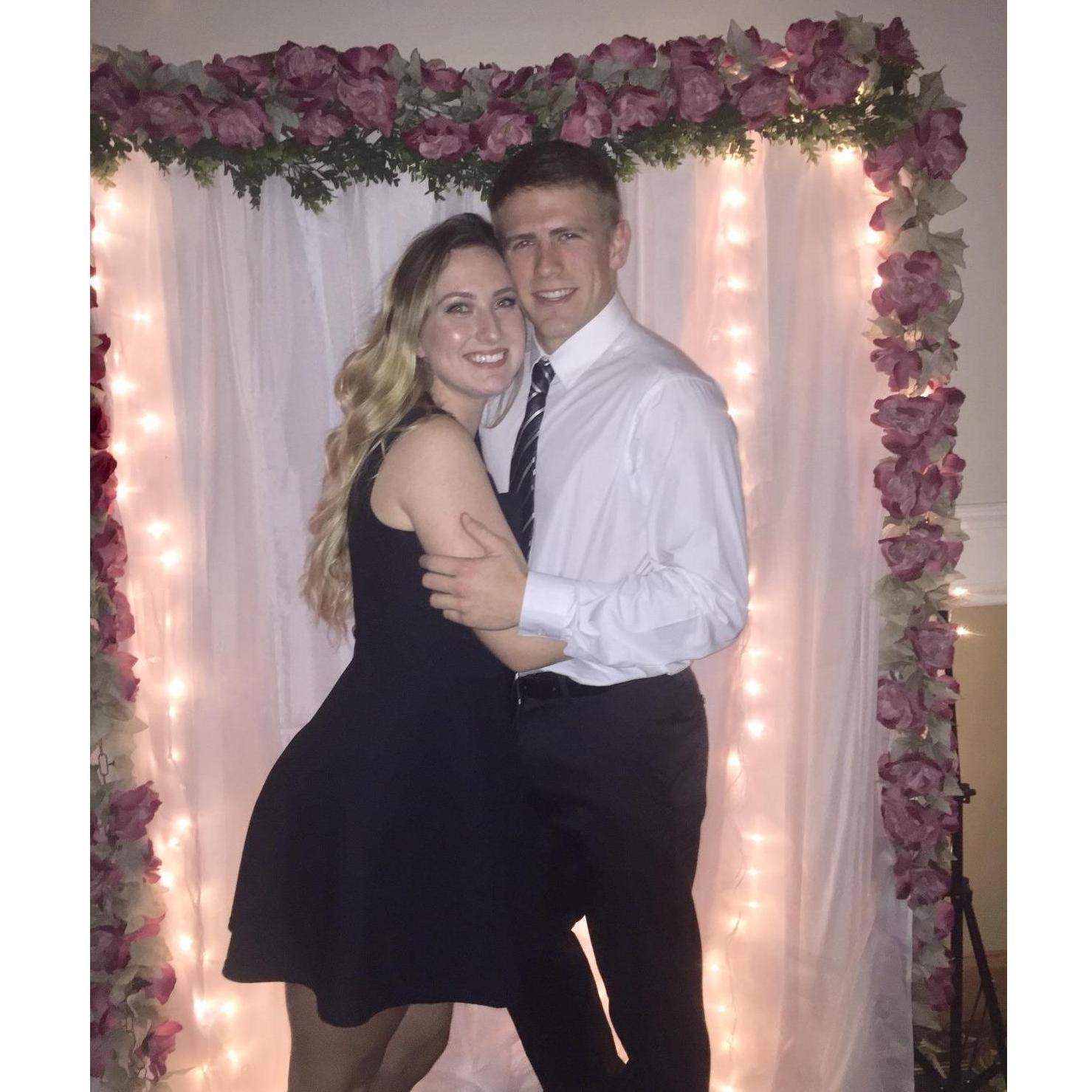 Kappa Delta formal 2017
One week before Aaron asked Fiona to be his girlfriend