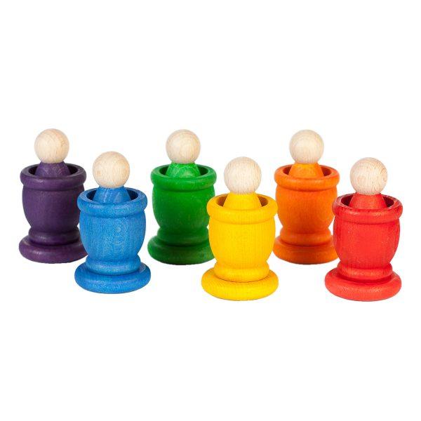 Nins Cups and Coins Stack and Sort Game