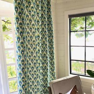 Daegen Cotton Blend Semi Sheer Curtain Panel Pair - 50" W x 60" L