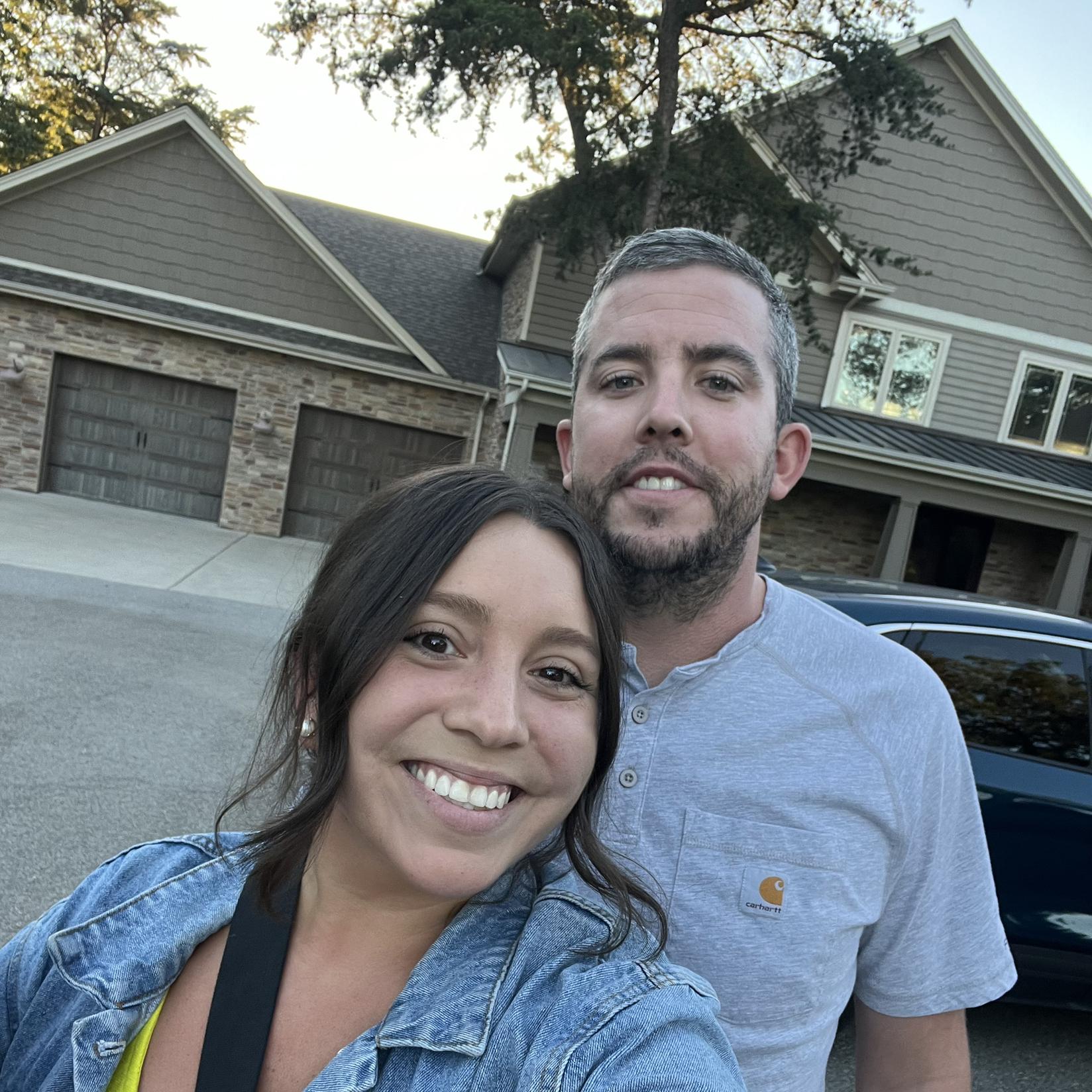 After booking our venue, August 2023.