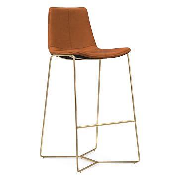 Slope Vegan Leather Bar & Counter Stools