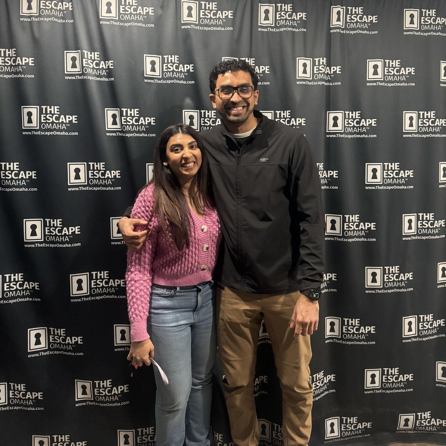 Our first date and we really said… let’s pick the hardest escape room with a 3% success rate! Safe to say, we passed!! (and yes, this is our first picture together )