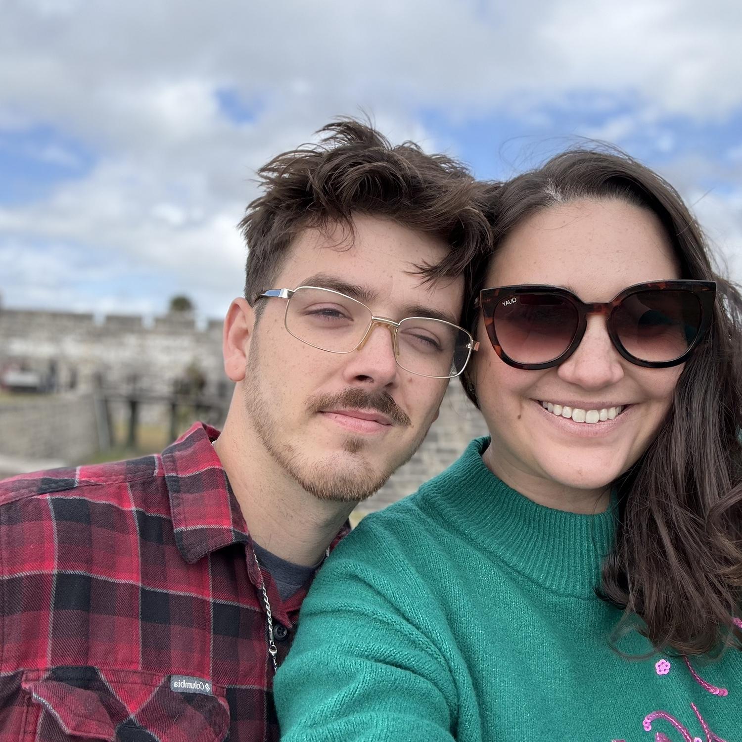 Enjoyed a chilly and windy day in St. Augustine