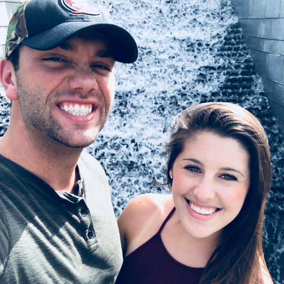 After one month of being together we went to this spot. A few months later he would propose here!