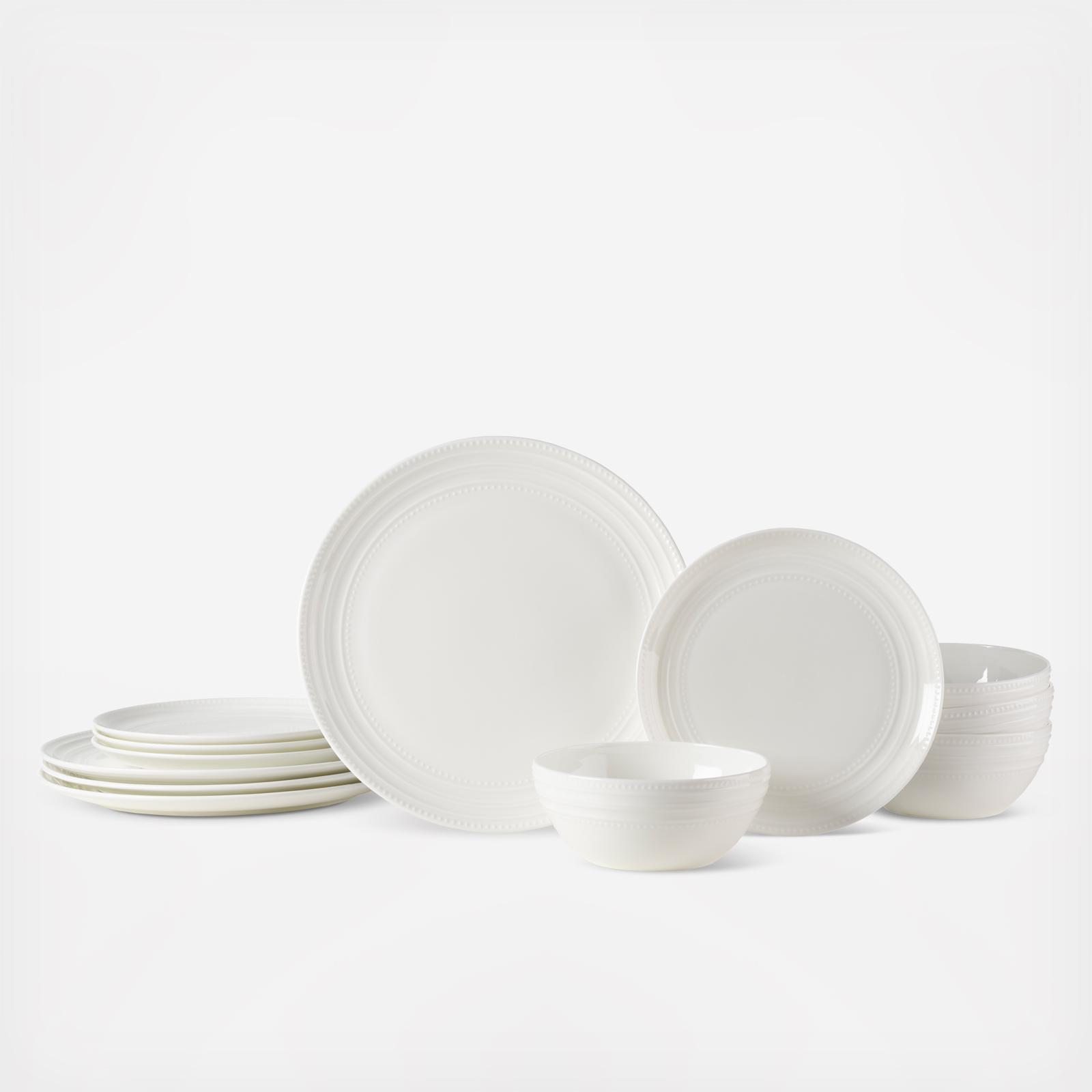 Mikasa, Kamryna 12-Piece Vegan Bone China Dinnerware Set , Service