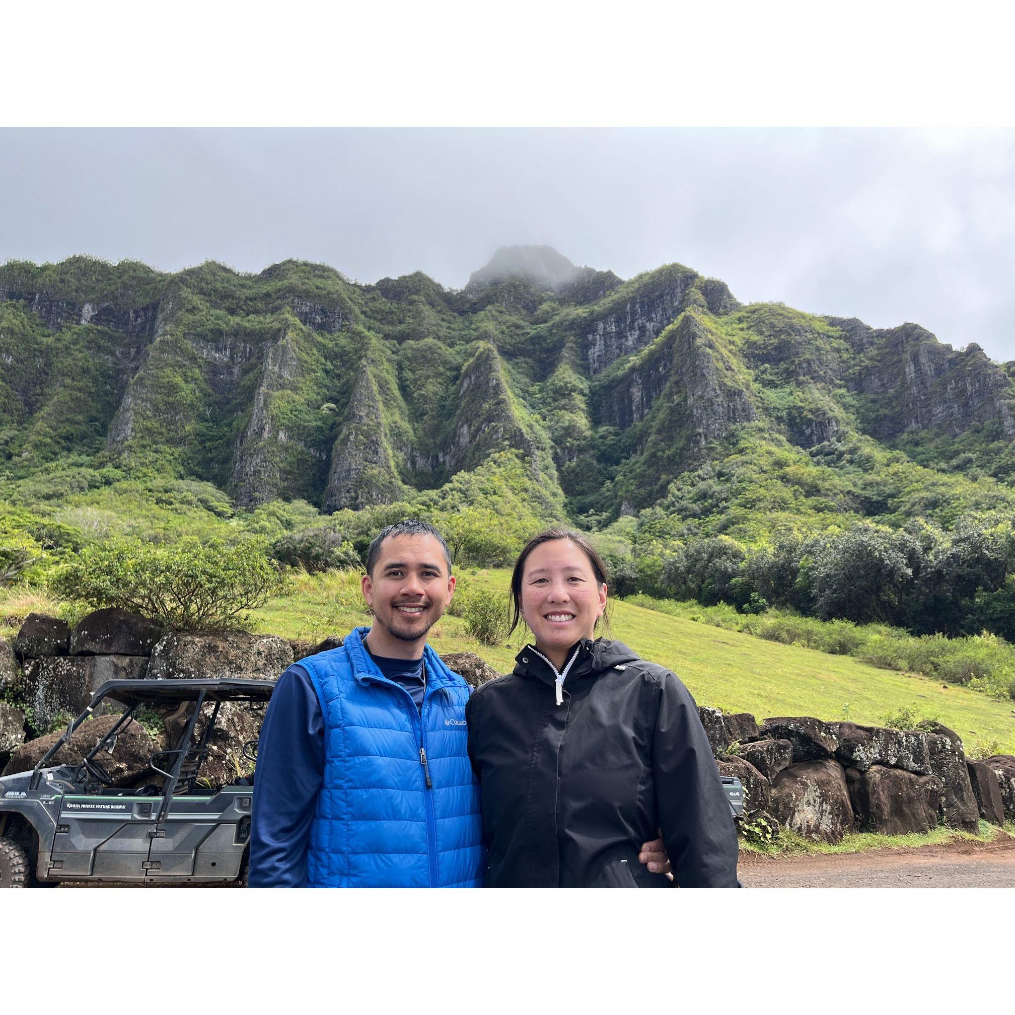 Mike and Jeanette in Hawaii