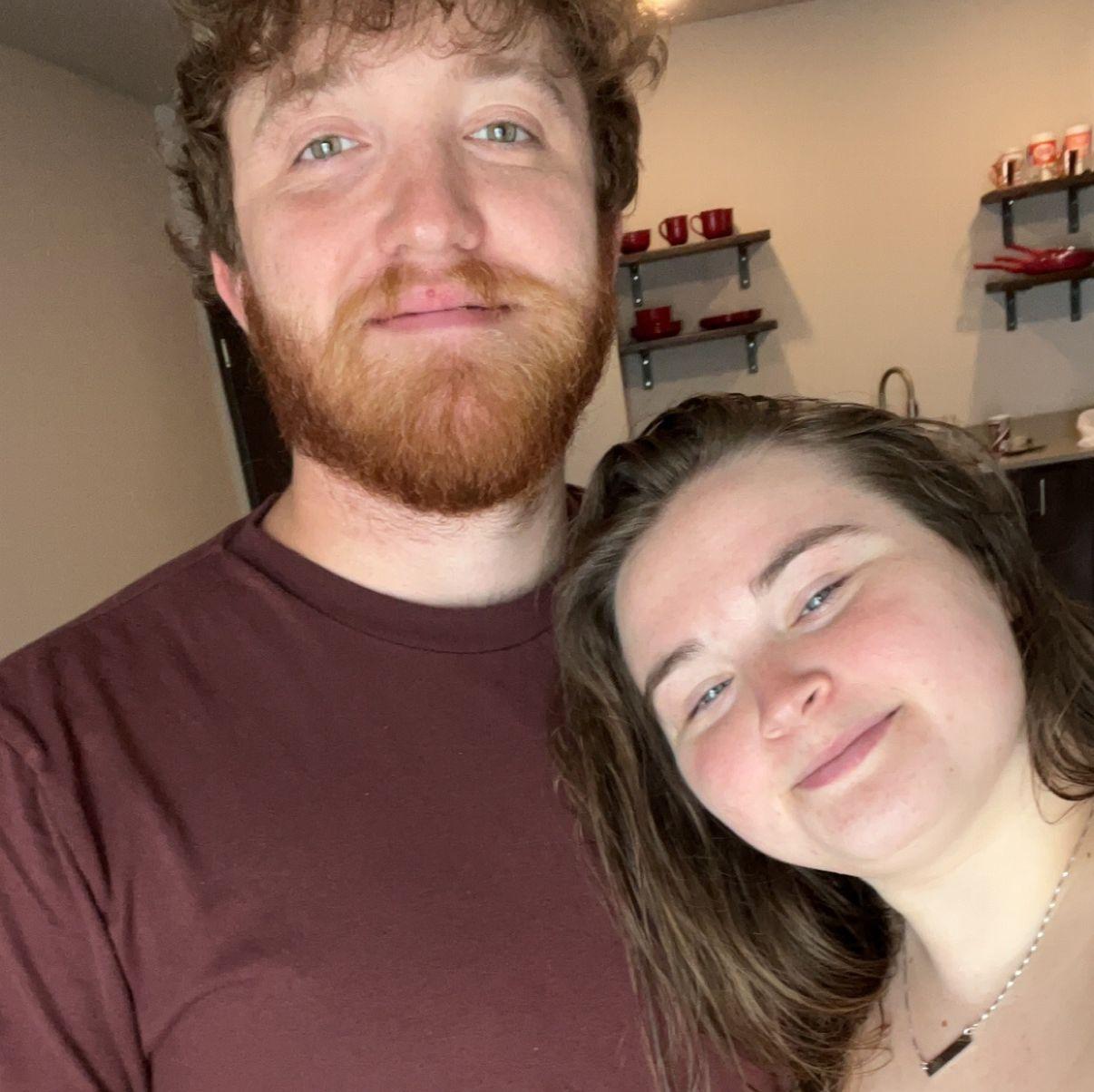 Our very first photo together