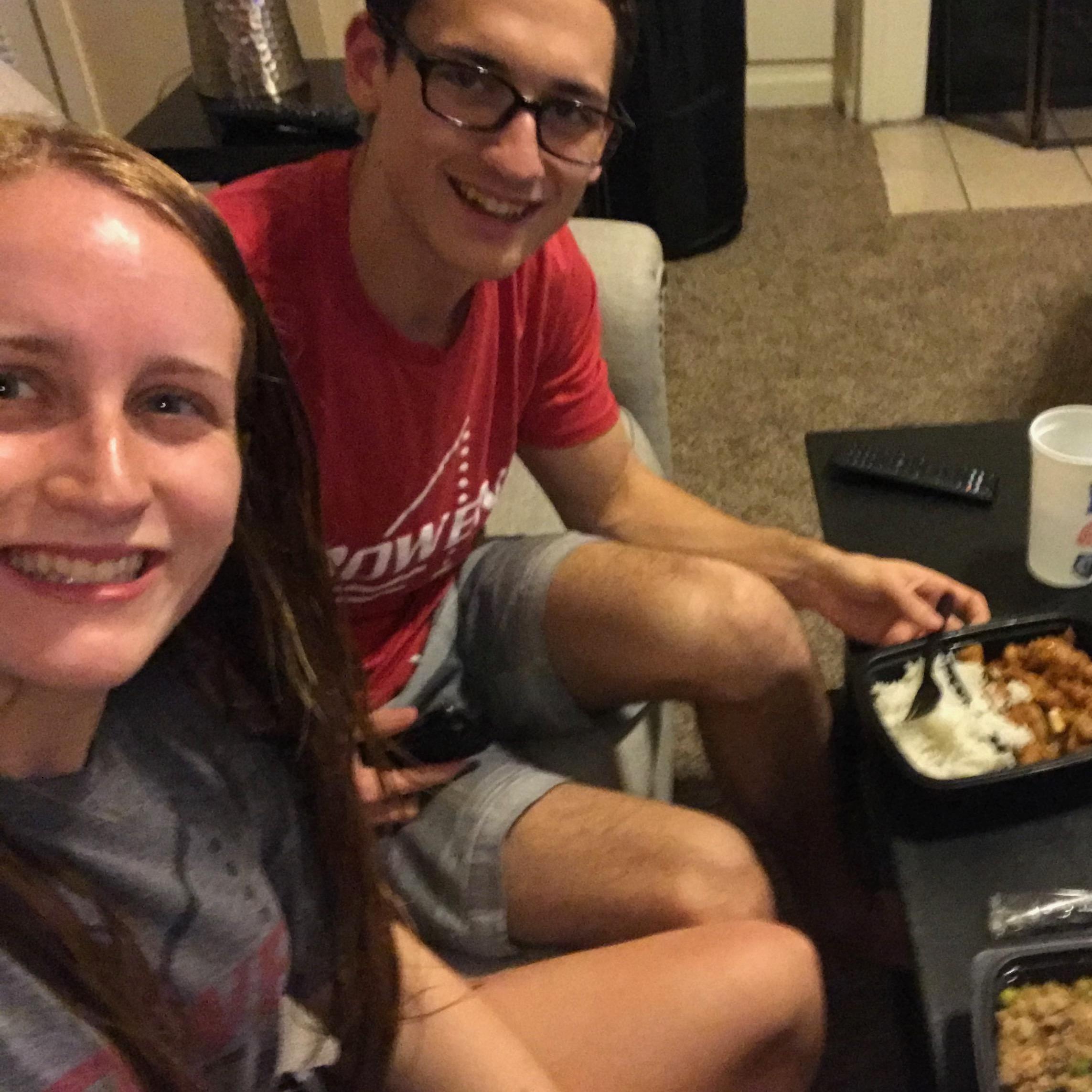 The start of quarantine together...