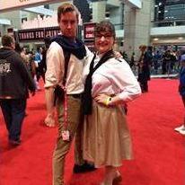 Rick and Evie from "The Mummy"