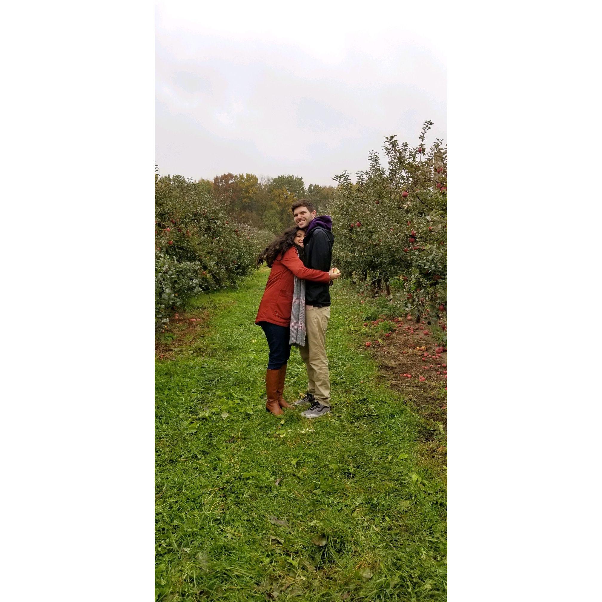 Apple of my eye, Blake's Orchard, Oct. 2018