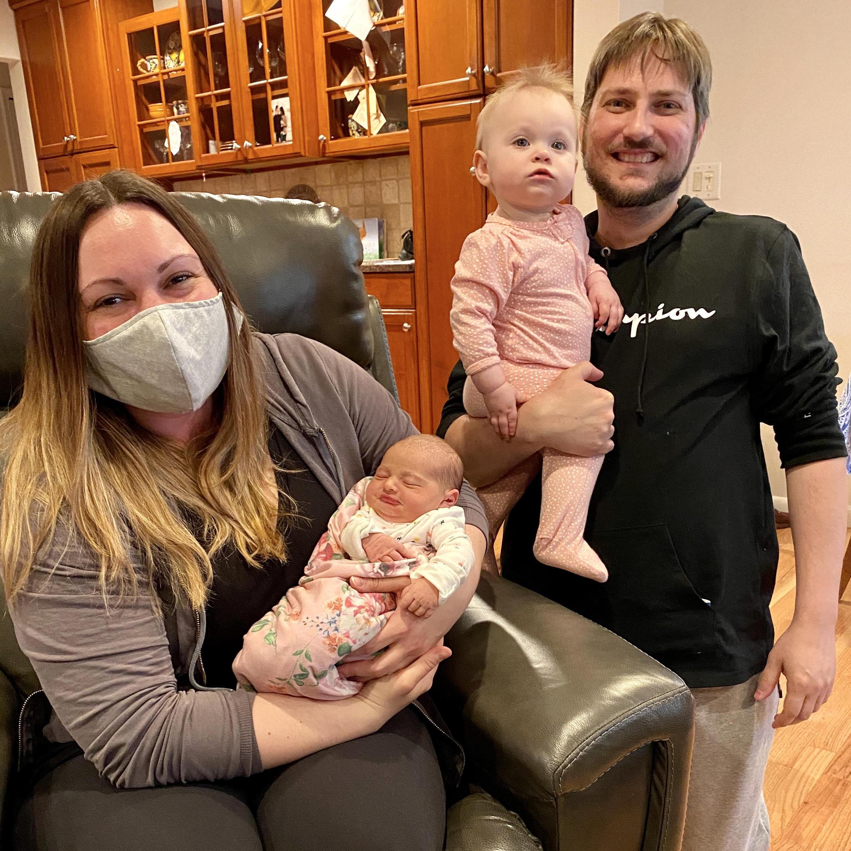 Our beautiful niece Lucy has arrived! May 2020