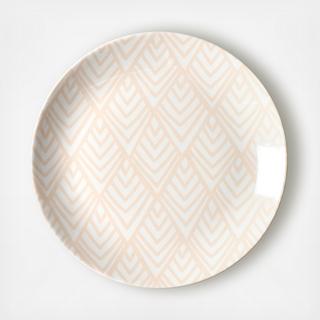 Layered Diamond Dinner Plate