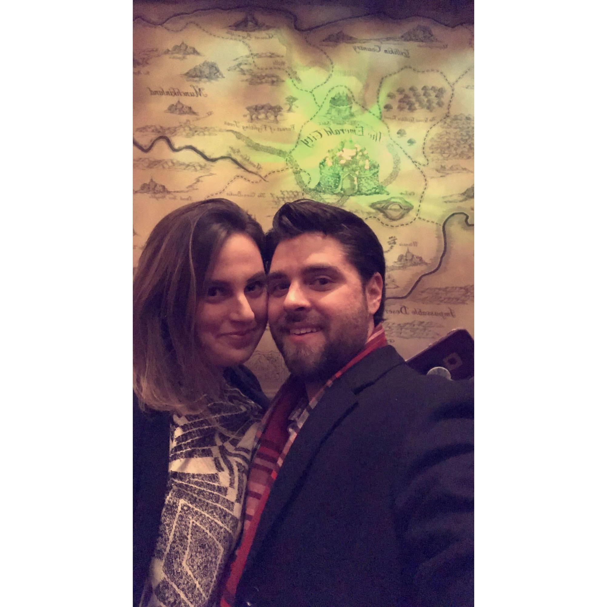Front row seats to Wicked!