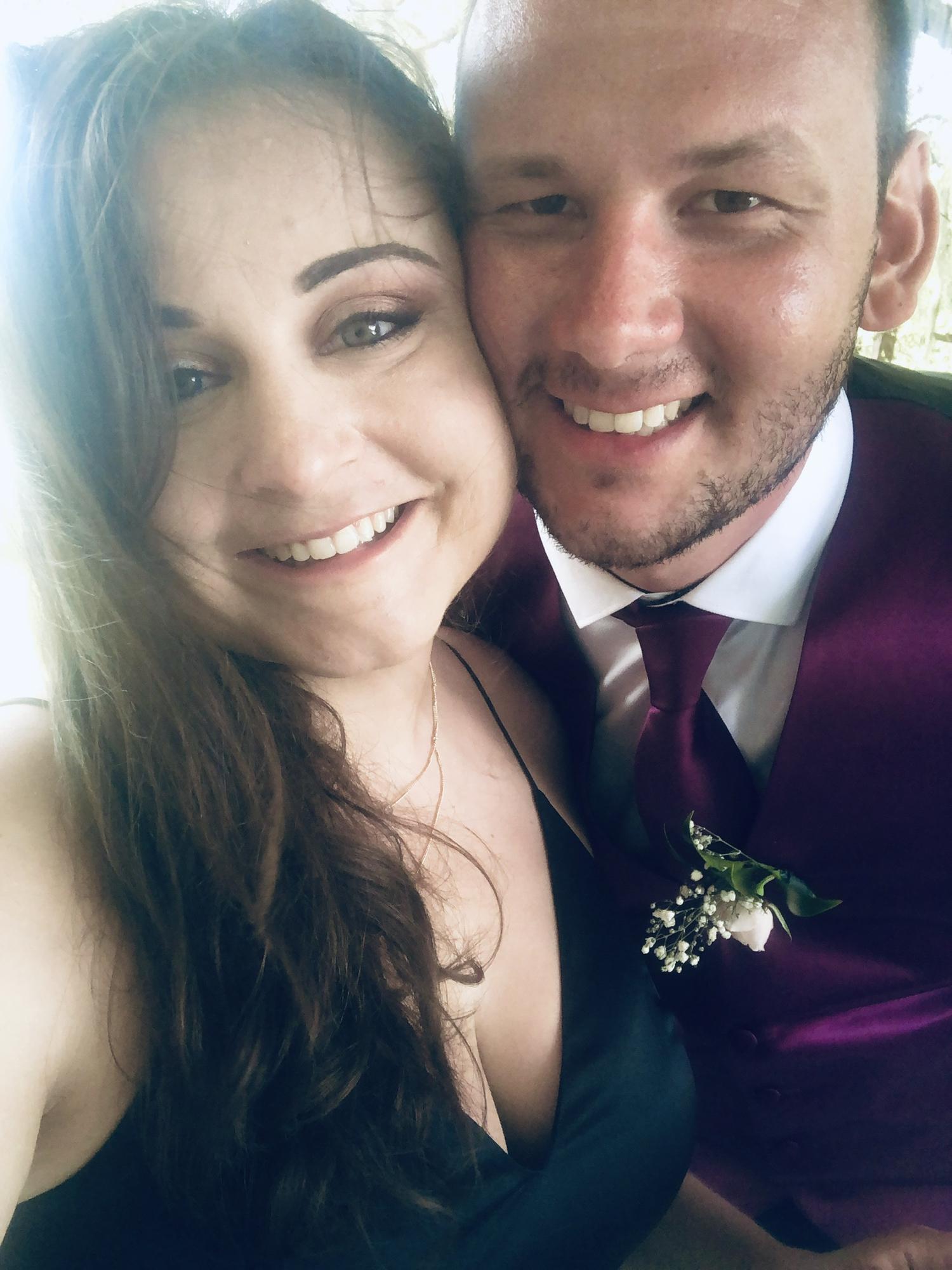 This is from Becca and Peter Iversen's wedding. Becca is a great friend of Steve's and will be in the wedding.