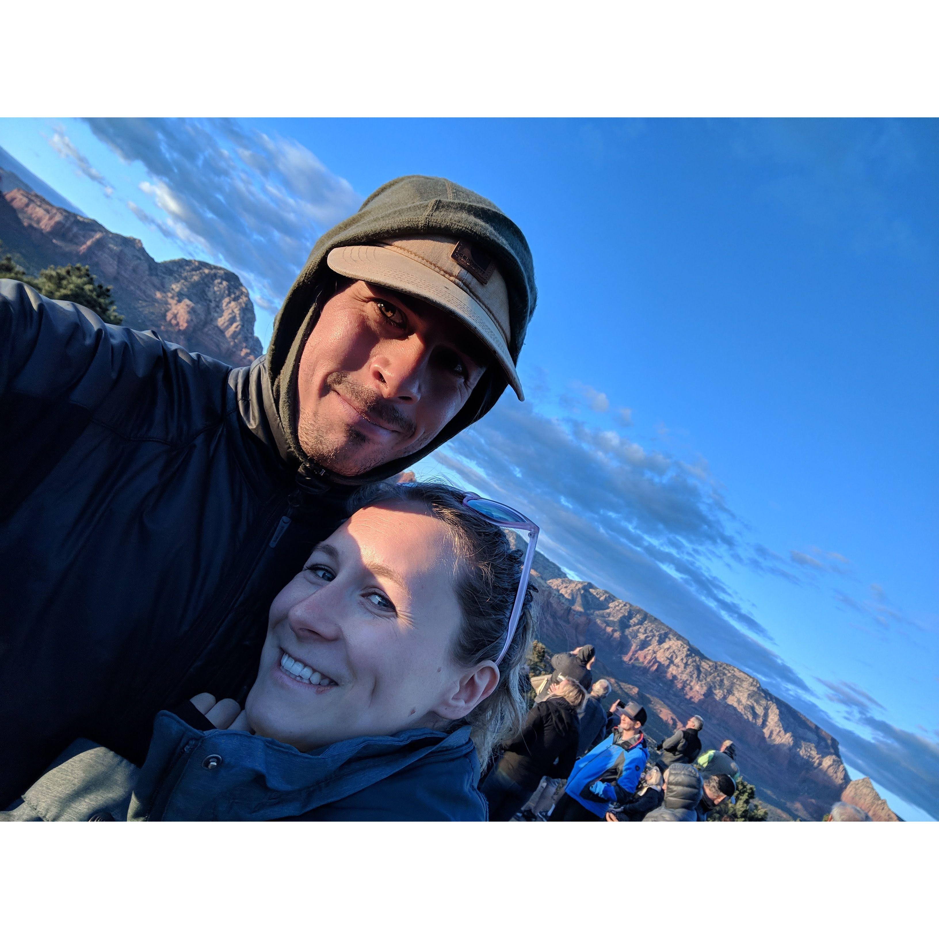 Sunset in Sedona, Arizona - Oct '18