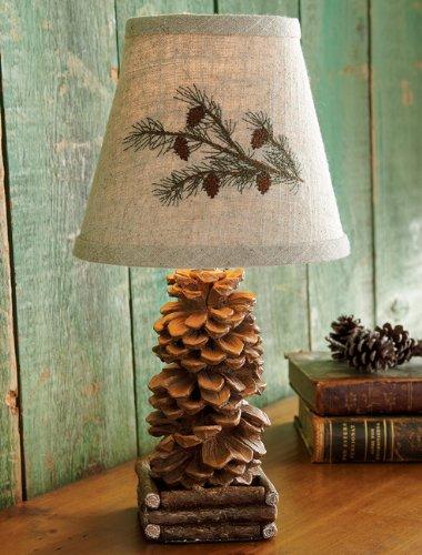 BLACK FOREST DECOR Pinecone Accent Lamp