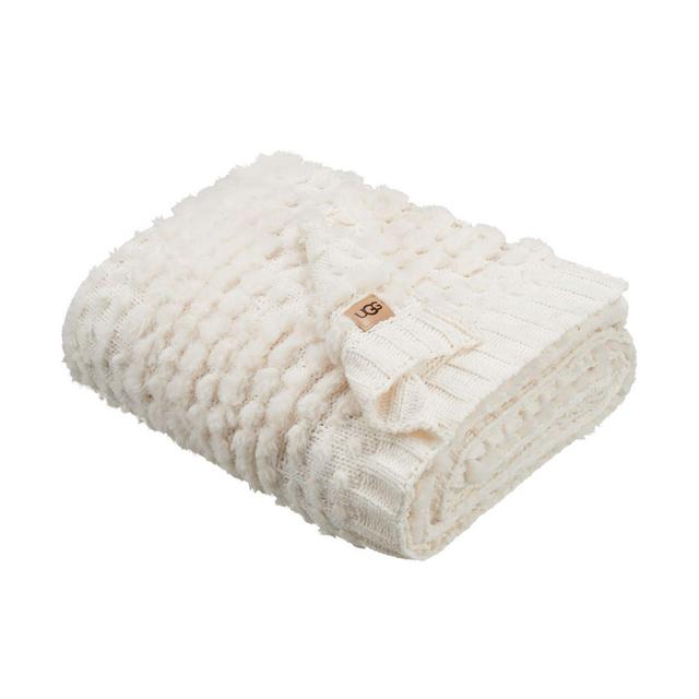 UGG® Nico Throw Blanket in Snow