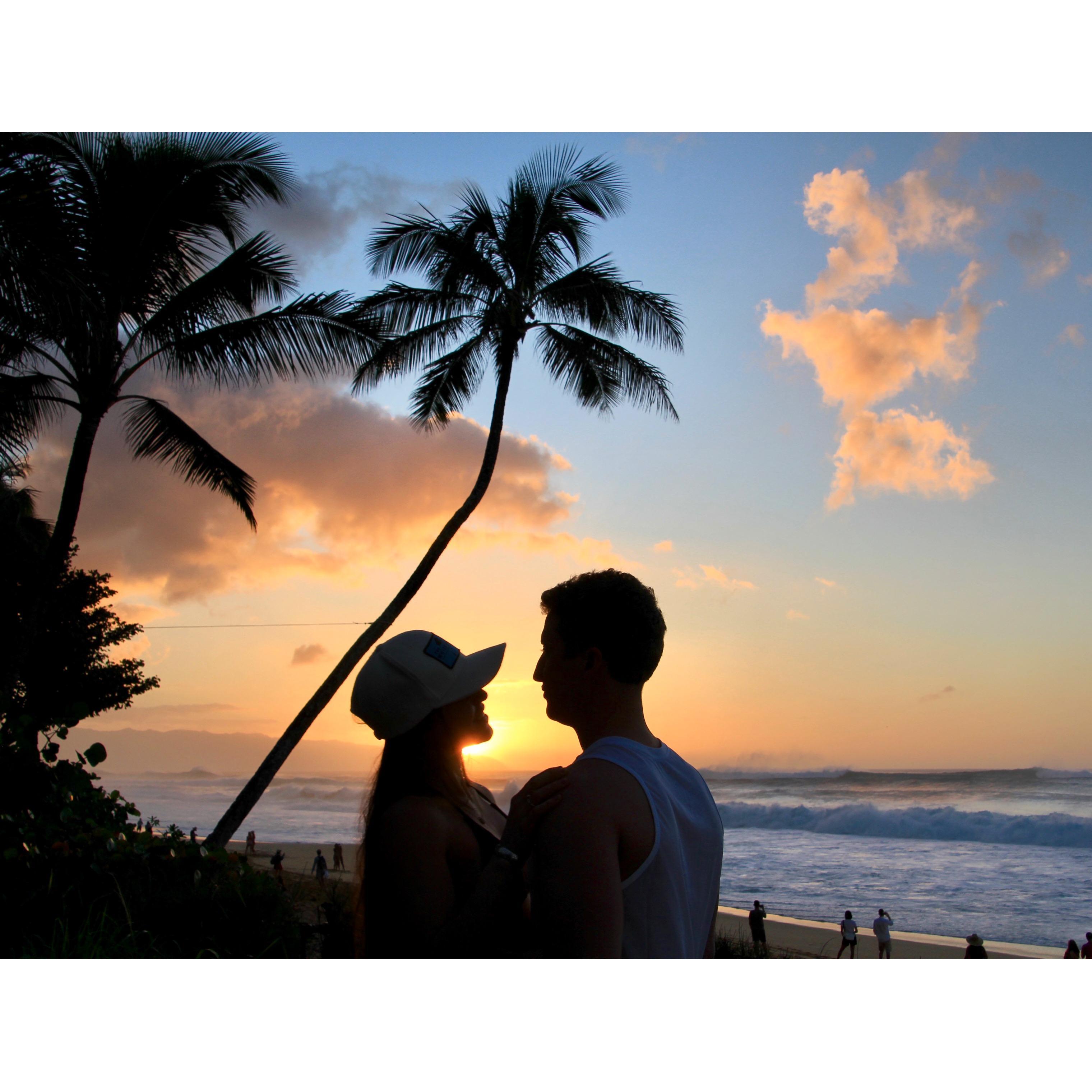 Sunset at Pipeline