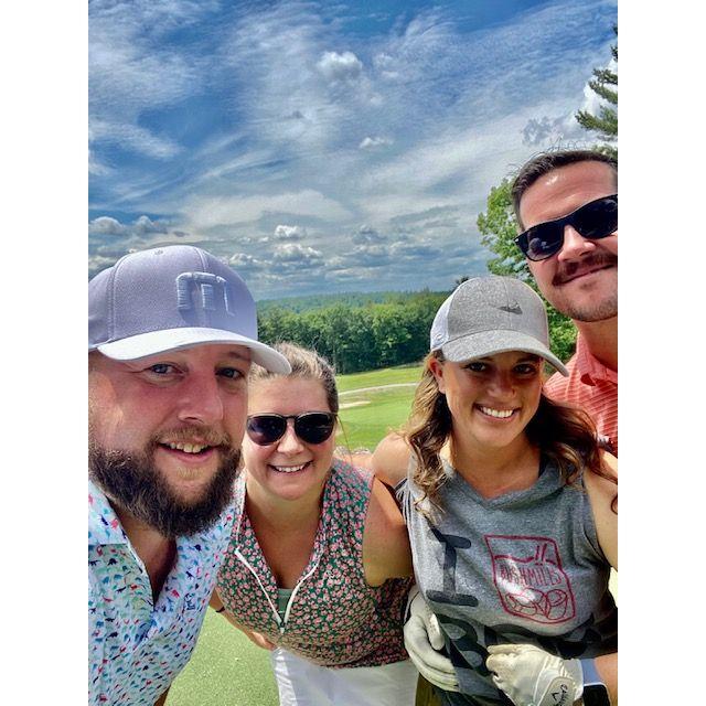 Golf w/ the Huberts