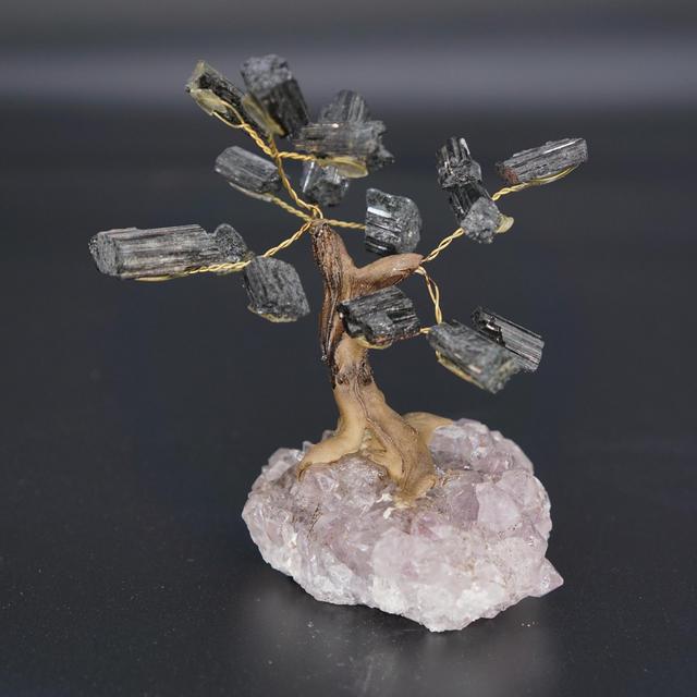 Black Tourmaline Gemstone Tree