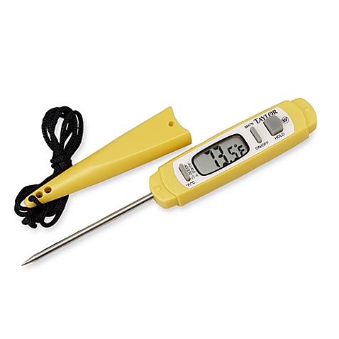 Taylor® Waterproof Digital Food Cooking Thermometer