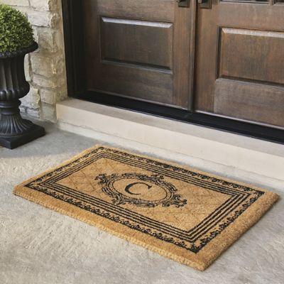 Estate Monogrammed Coco Door Mat