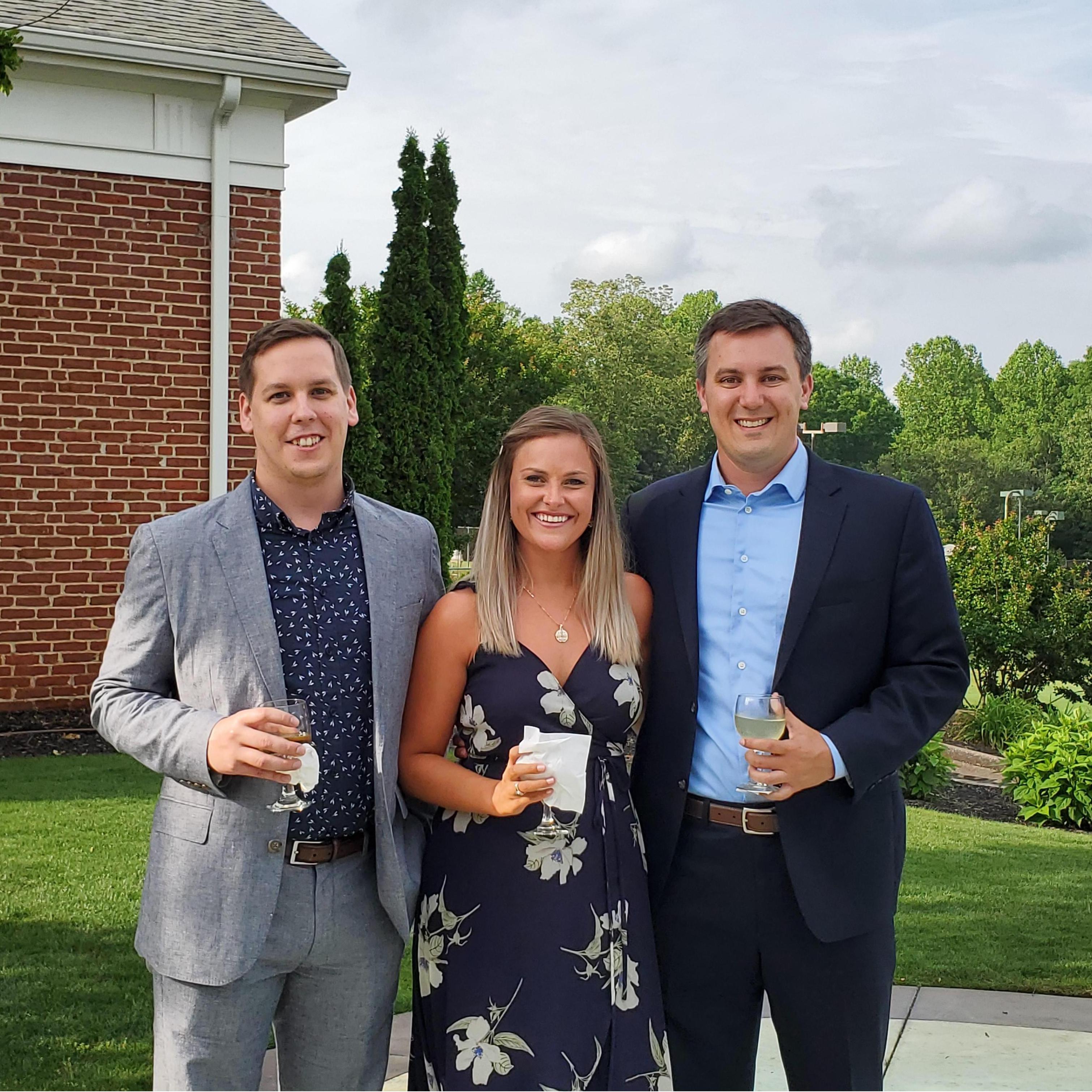 A wedding with our friend, Chris - May 2019