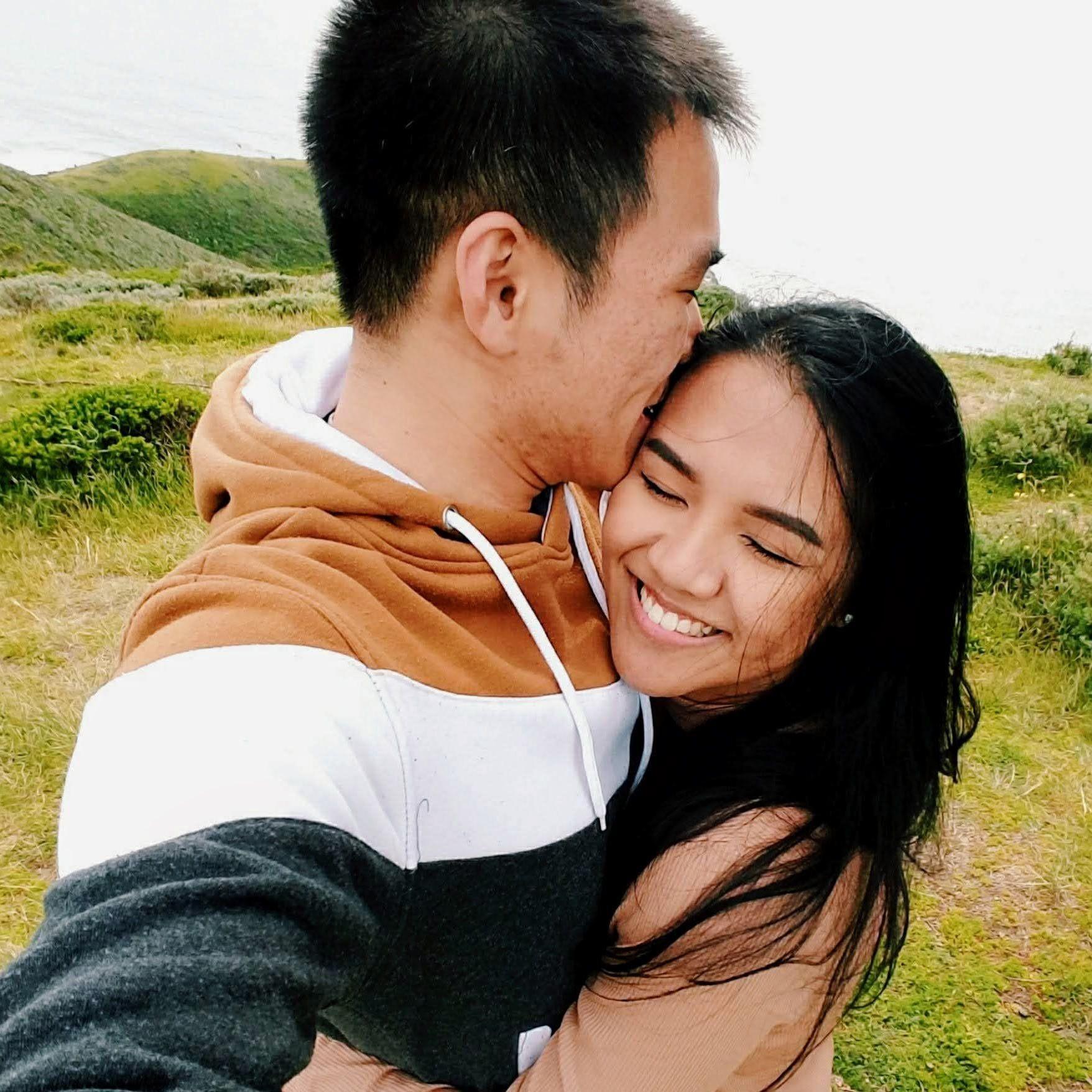 Our first hike together at Gray Whale Cove