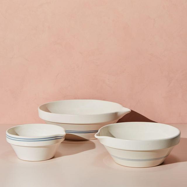 Five Two Stoneware Mixing Bowls