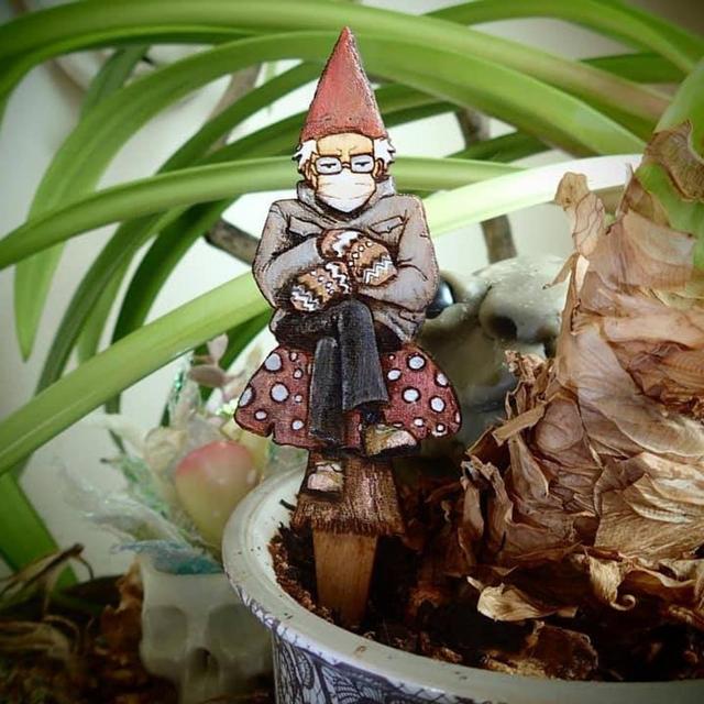Bern in a fern - Grumpy Bernie Garden...