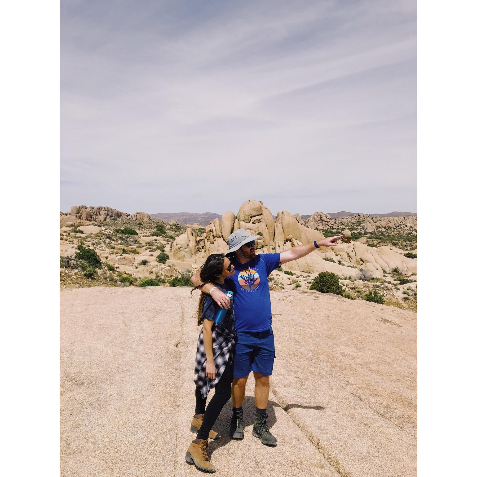 Hiking in Joshua Tree National Park