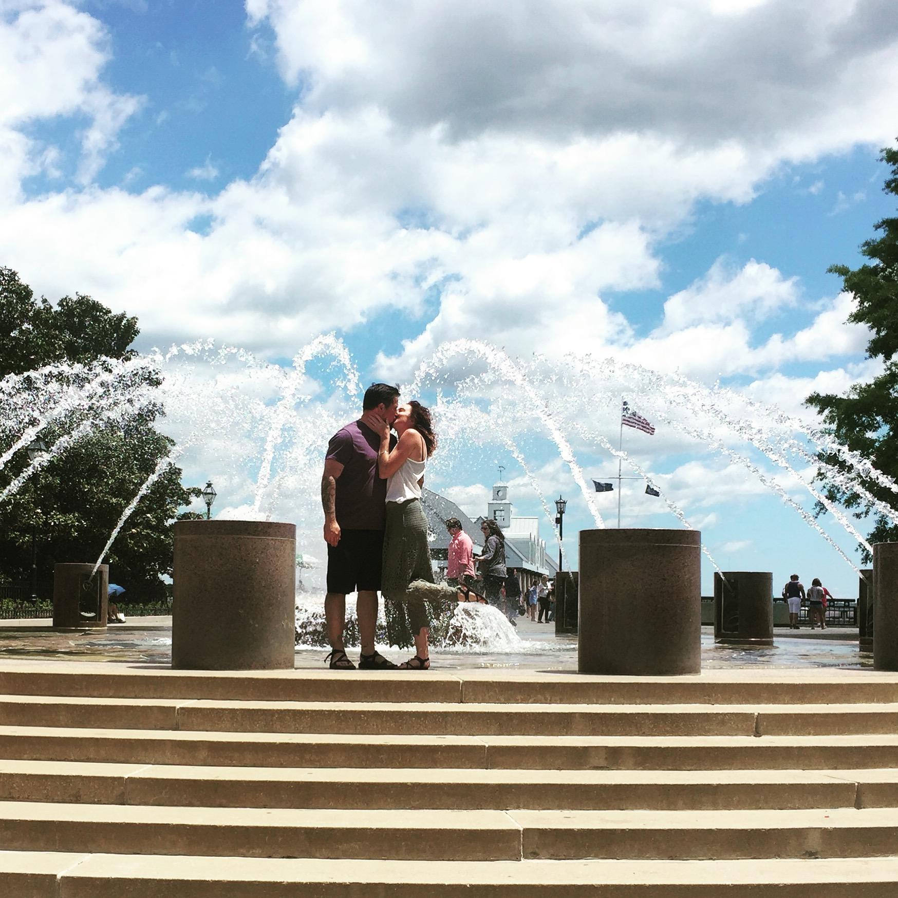 Our first trip together- Charleston, SC. Also, Brad's first vacation in 5 years!