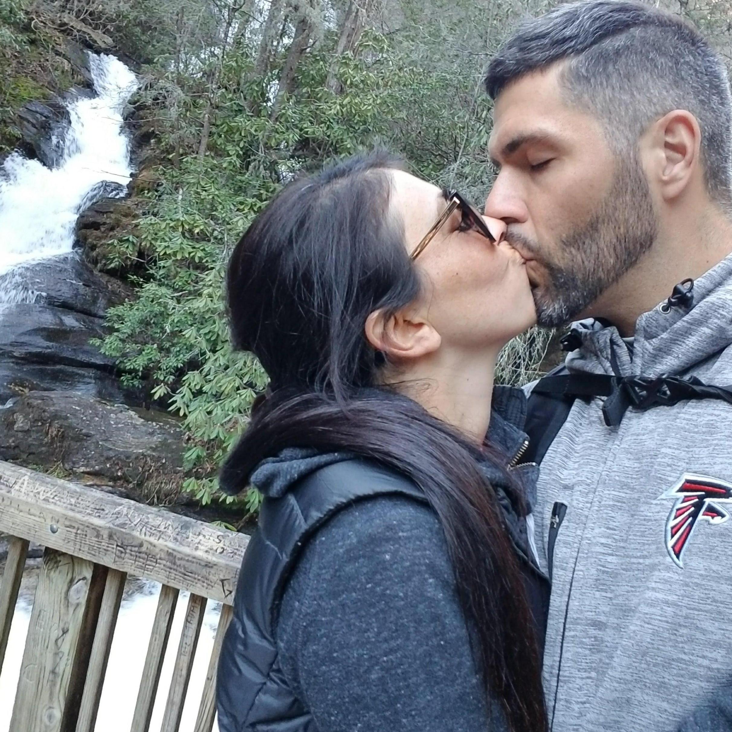 Dukes Creek Falls in Georgia. 3.2.18 The Day we got engaged!
