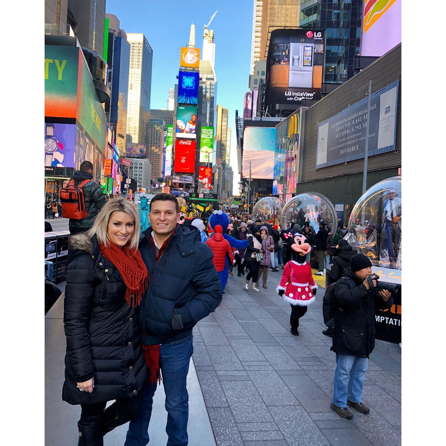 Drew's 1st Trip to NYC - a very special trip at that!