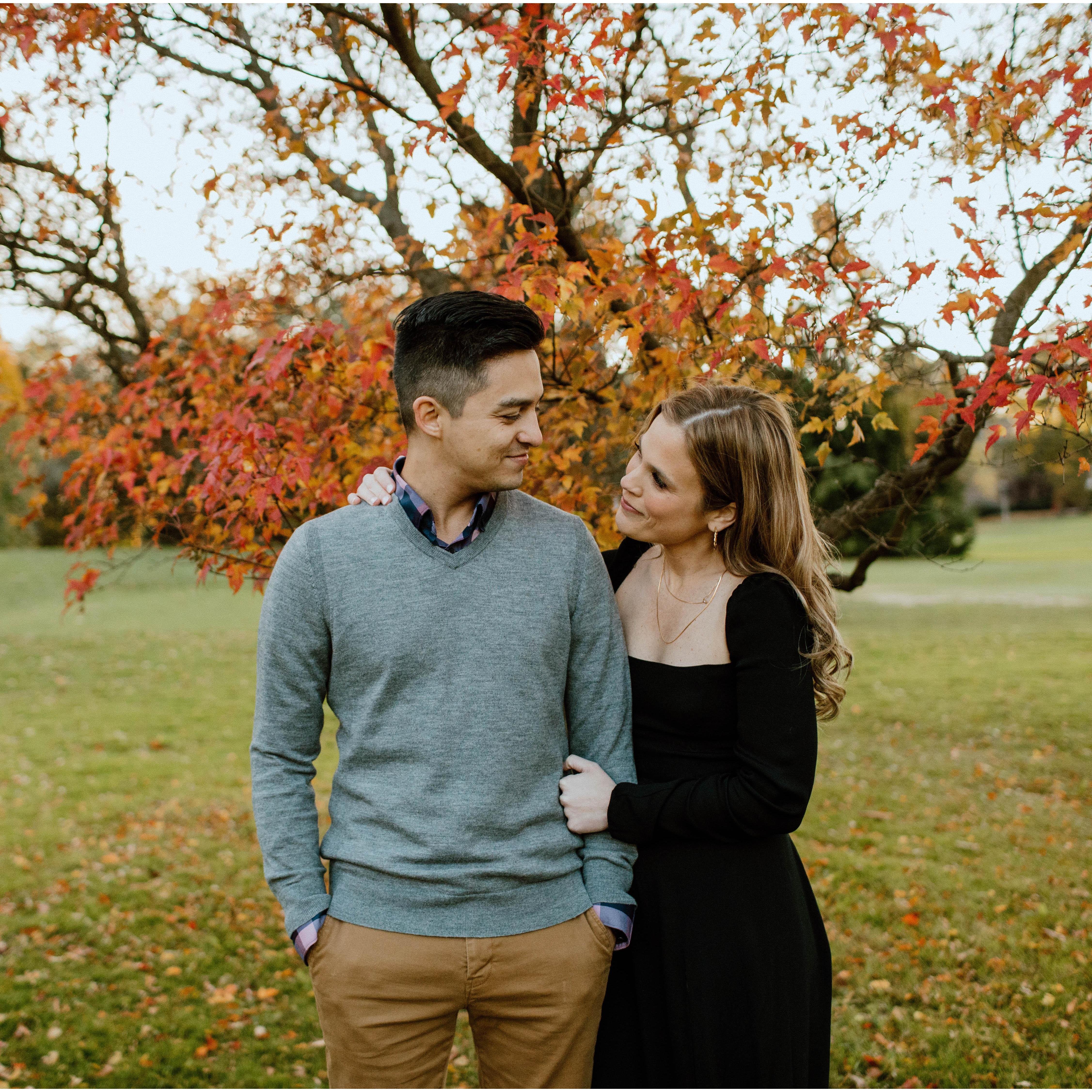 Engagement photos with Mo at Lake Park (Milwaukee, 2020)