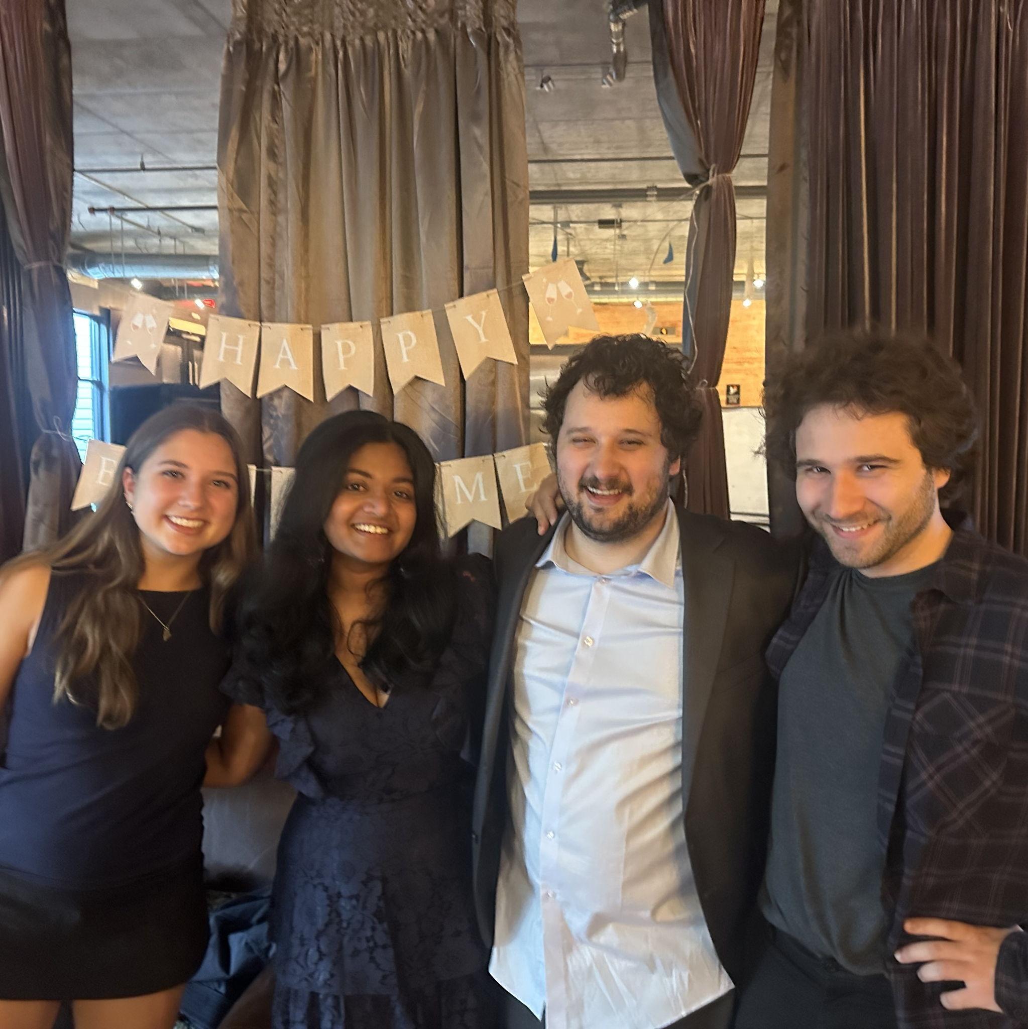 With (two) of the Parker siblings!