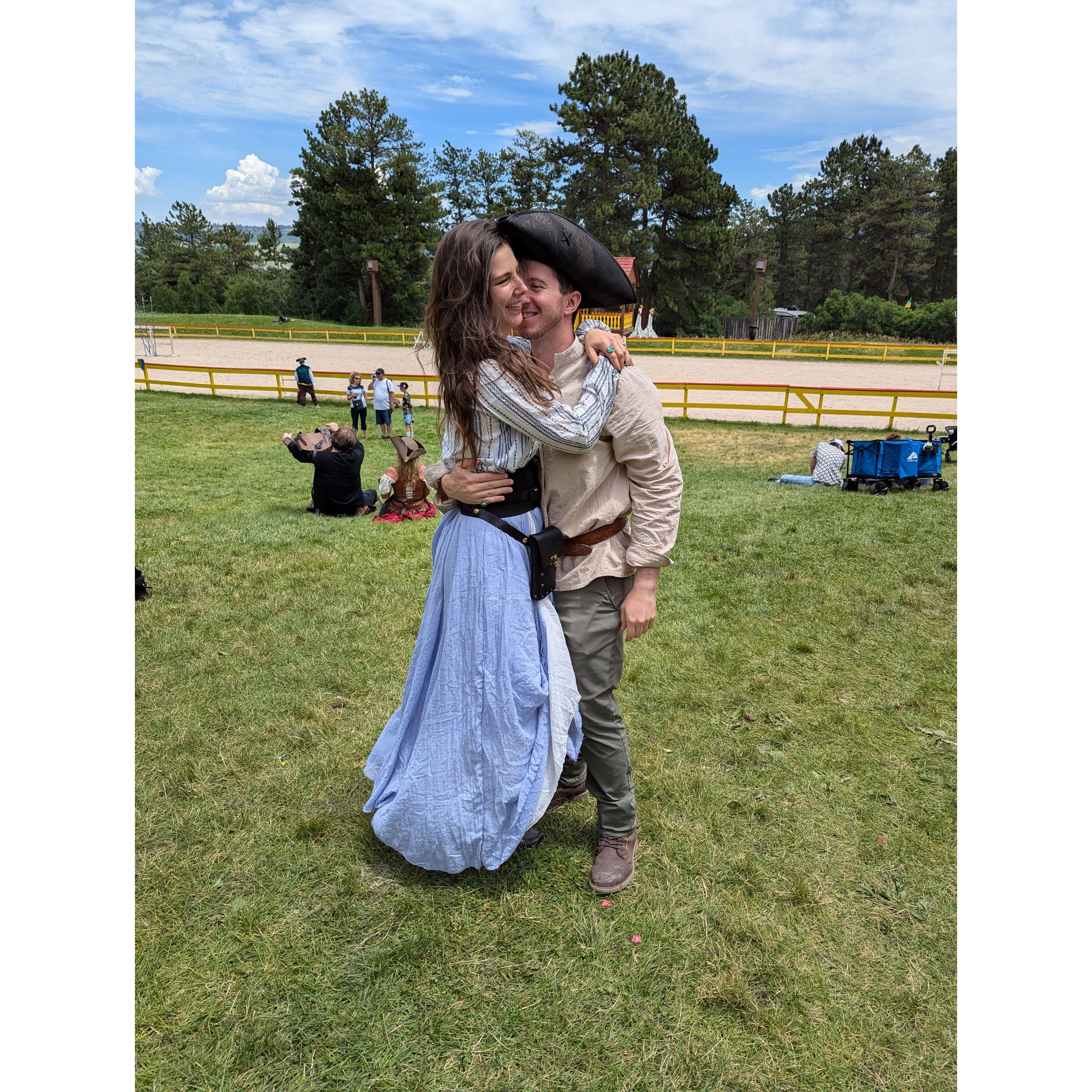 The time machine malfunctioned and we went back to the 1340's??!!