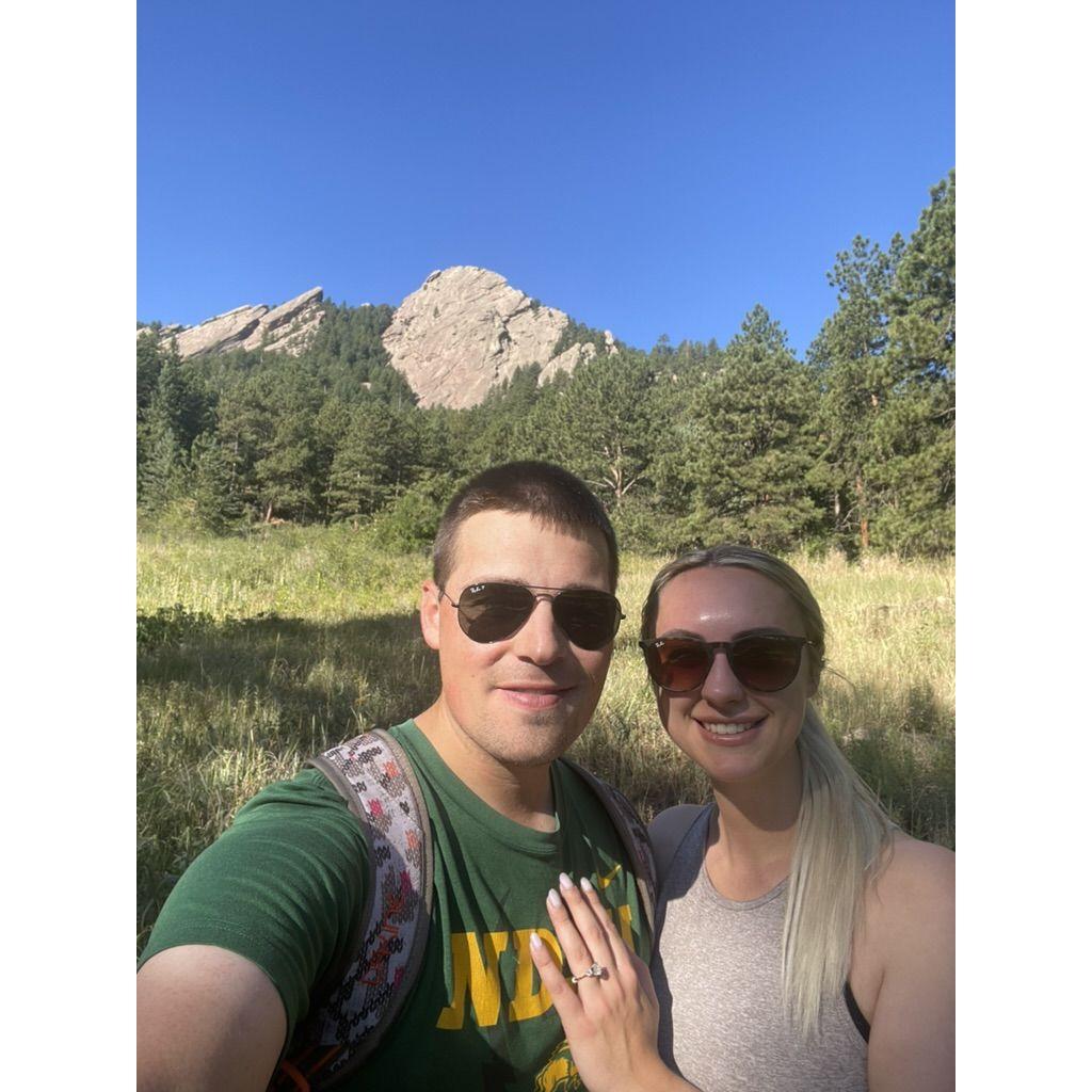 We got to celebrate right after in colorado!