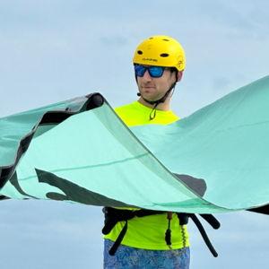 Kite surfing lesson, in Miami