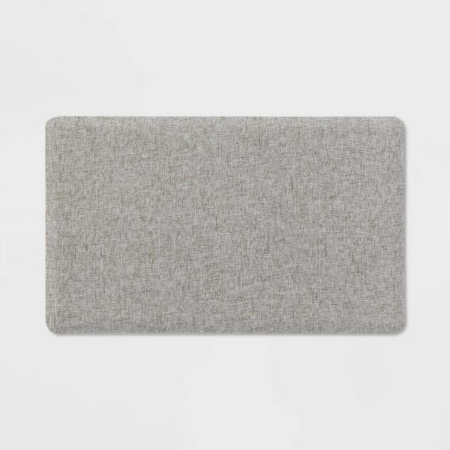 30 x 18 Basketweave Comfort Mat Gray - Threshold