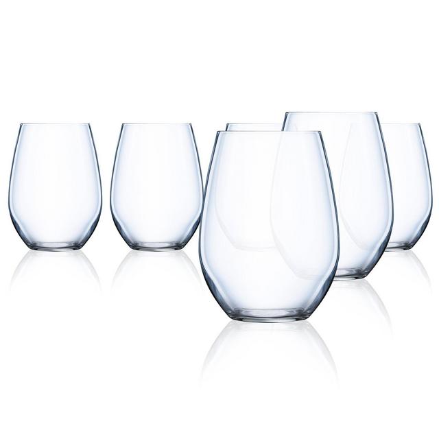 Domaine 17 oz. Crystal Stemless Wine Glass (Set of 6)