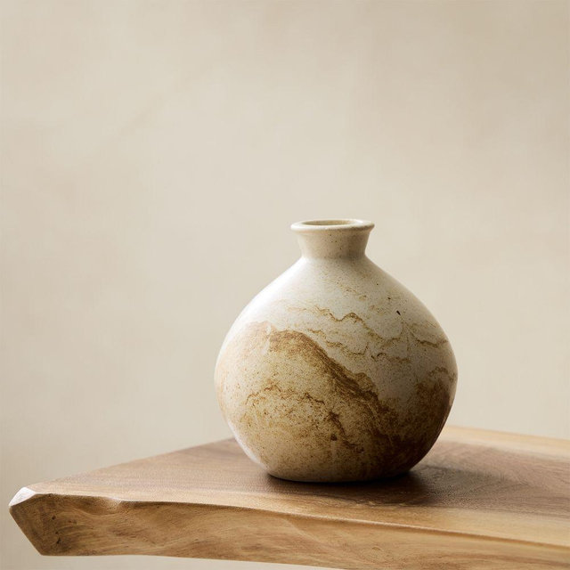 Sahar Small Vase, Sand