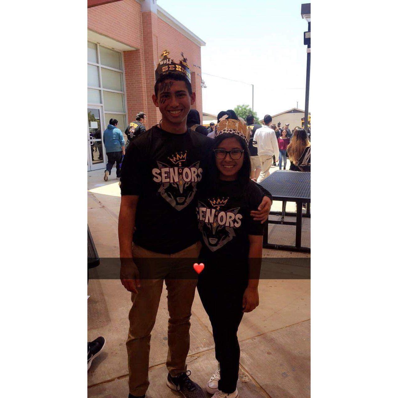 The first day of our Senior year