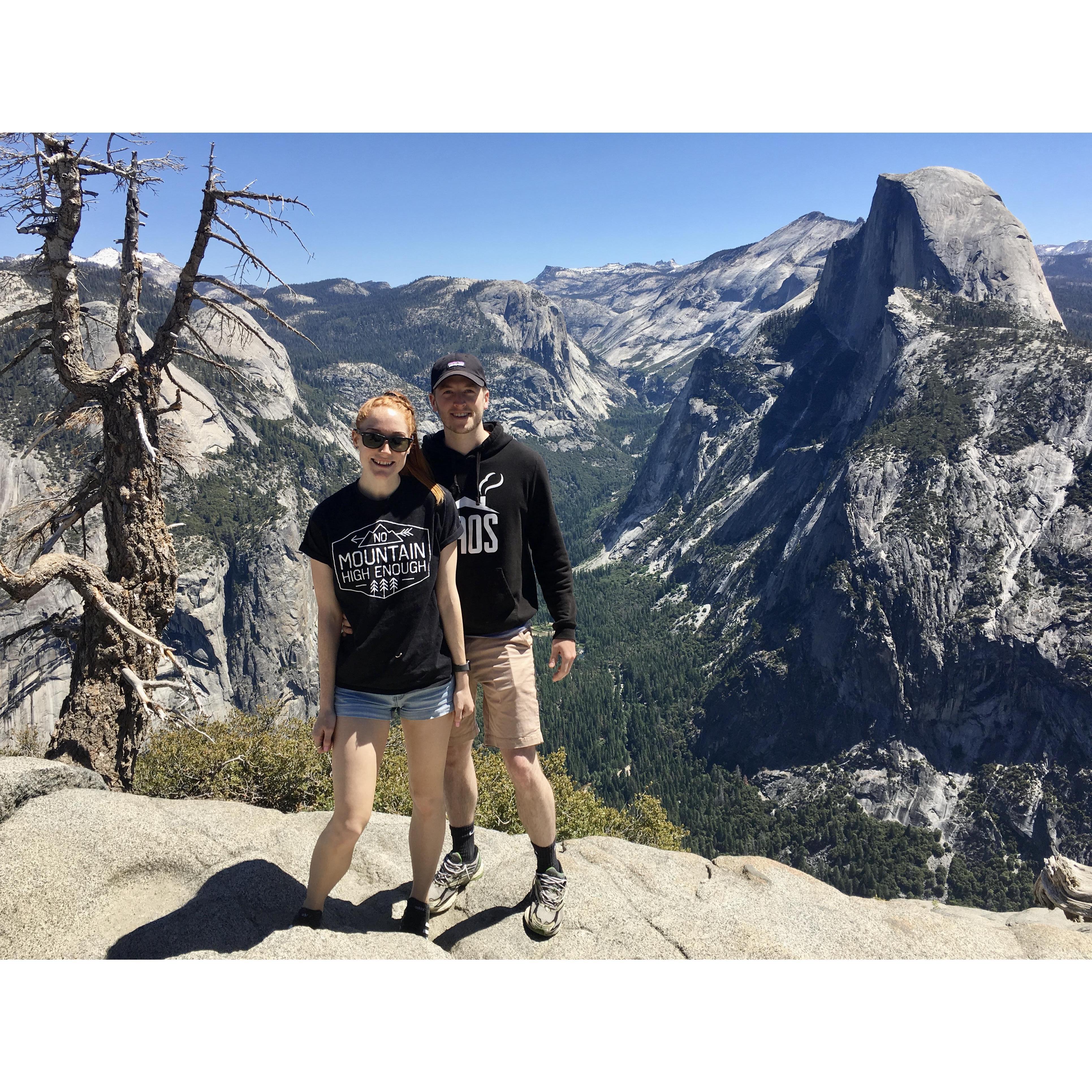 Yosemite National Park CA, 2018