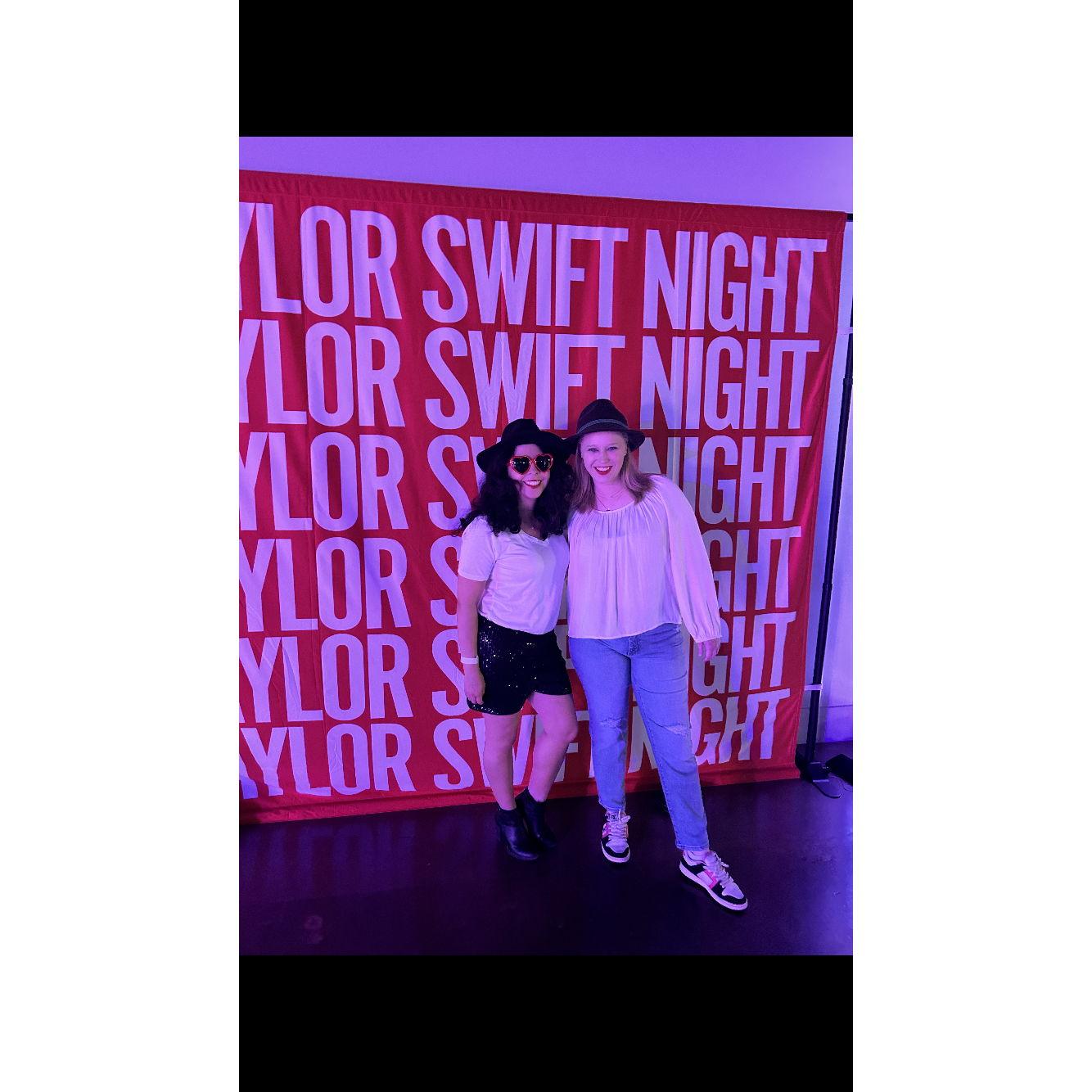 Taylor Swift night with Jess