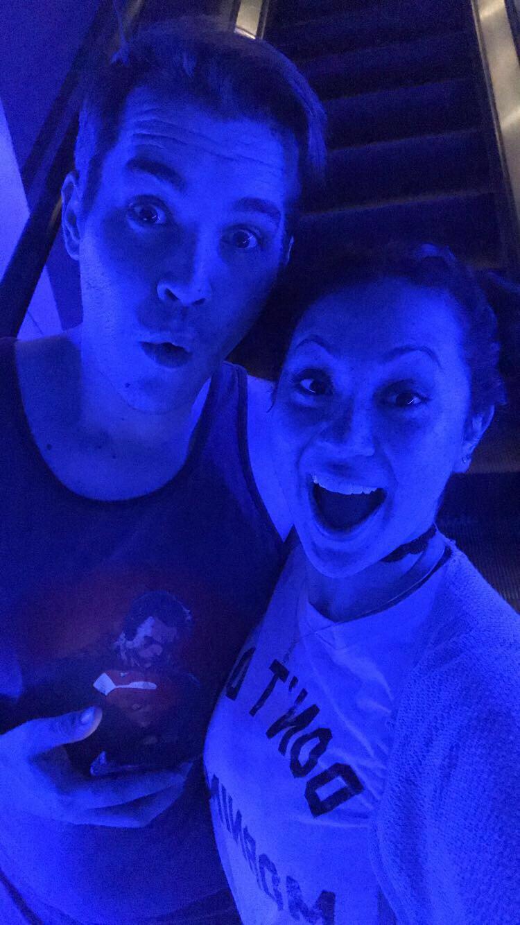 Aquarium date.