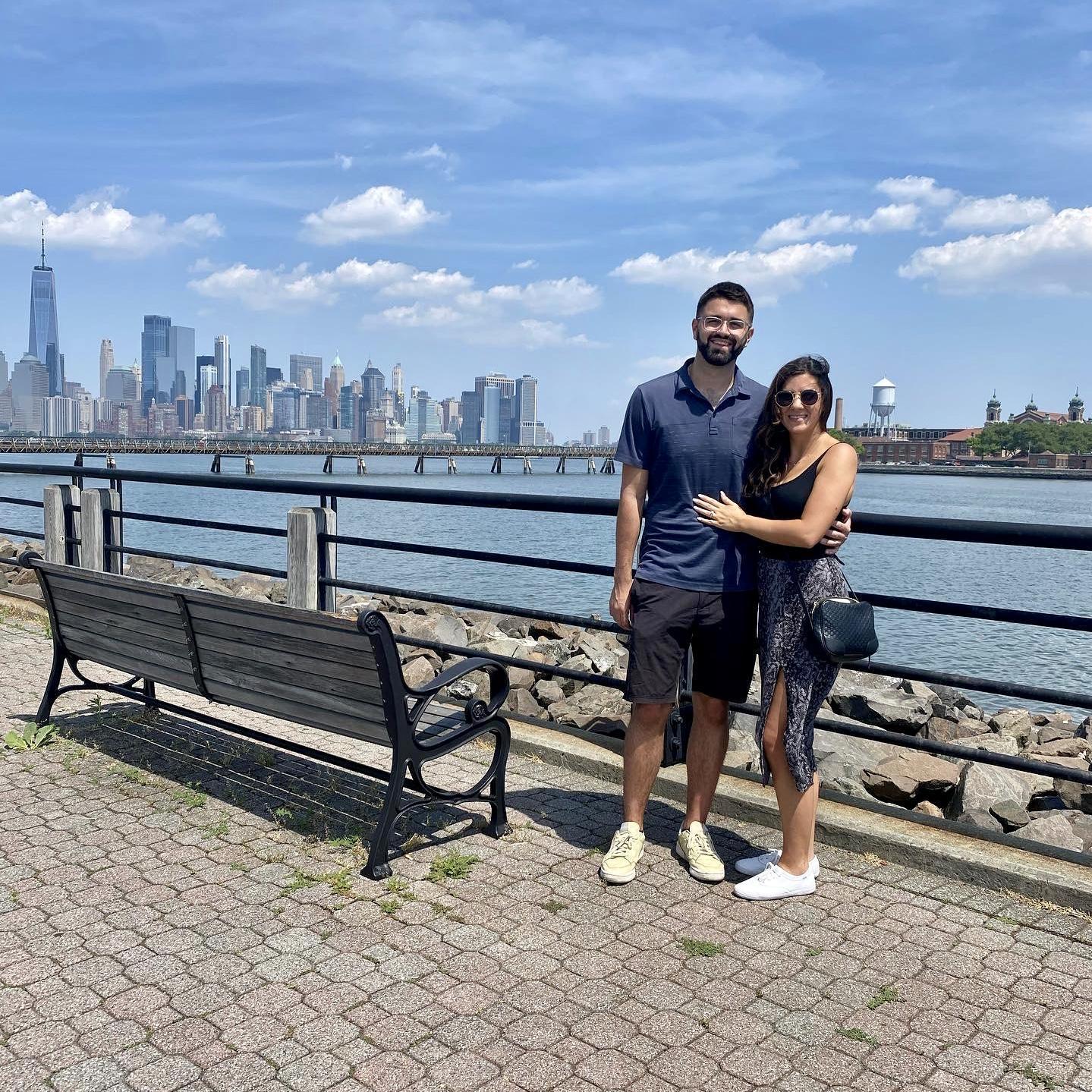 Where Bobby proposed and I said "I do"!